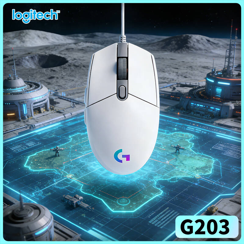 Logitech Mouse G203 - Logitech G203 LIGHTSYNC Gaming-Maus 8000 DPI