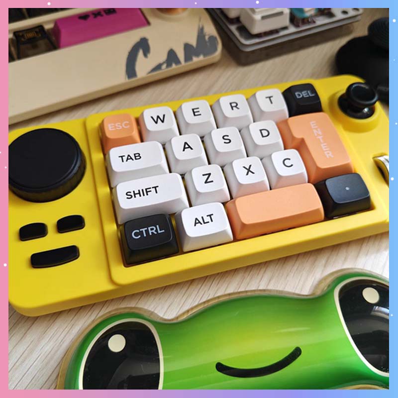 Gaming Keyboard 1 Hand - K811 Kabelgebundene Gaming-Tastatur, 19 Tasten, RGB-Hintergrundbeleuchtung,