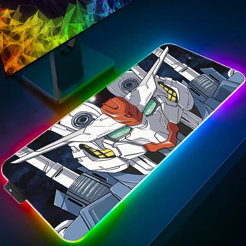 Gaming Keyboard And Mouse Mobile - RGB-Mauspad, Gaming, Mobile Suit Gundam, großer