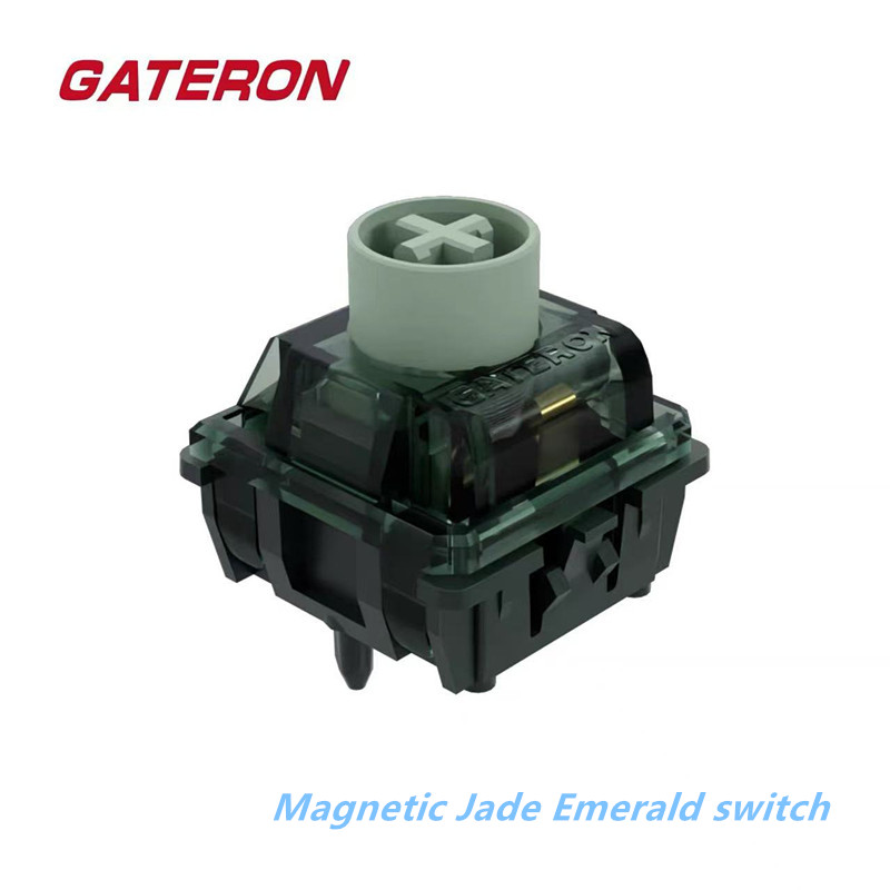 Gaming Keyboard Hall Effect Switches - GATERON Magnetischer Jade-Smaragdschalter, taktiler, frei einstellbarer