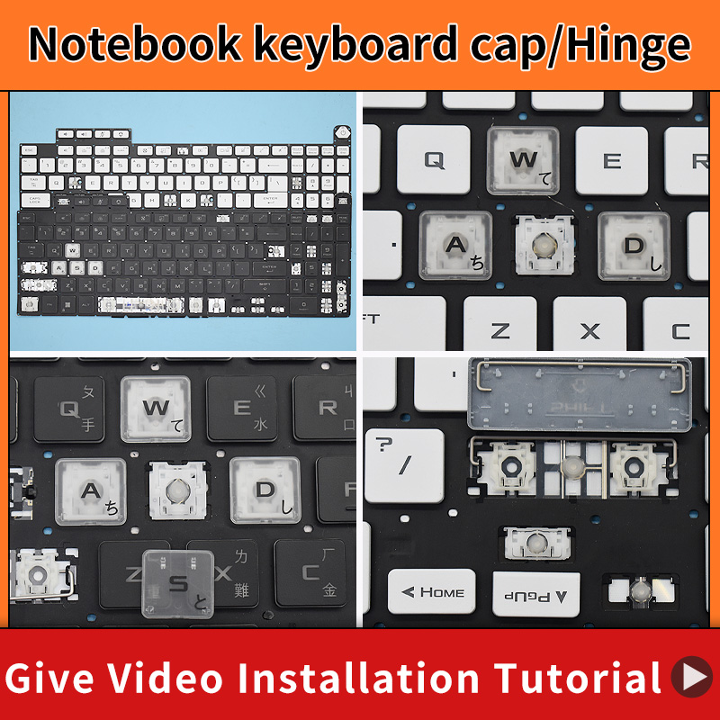 Gaming Keyboard Hp - Ersatz-Tastenkappe mit Scharnier für Asus TUF