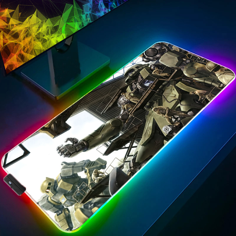 Gaming Keyboard And Mouse Mobile - RGB Mauspad Gamer Notebook Mobile Suit