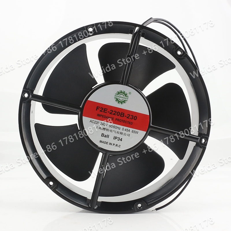 Aluminum Case 65 - 22CM Neuer BOMBARDIER AC 220-240V 0,45A