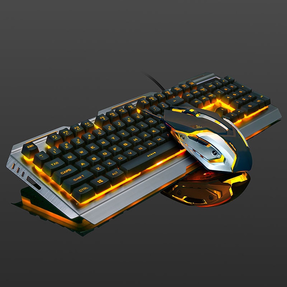 V1 USB-Kabelgebundene Mechanis – Gaming Keyboard And Mouse Combo Bewertung und Preis