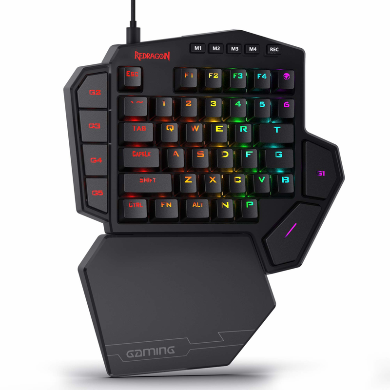 Redragon K585 DITI Einhändige  – Gaming Keyboard 1 Hand Bewertung und Preis