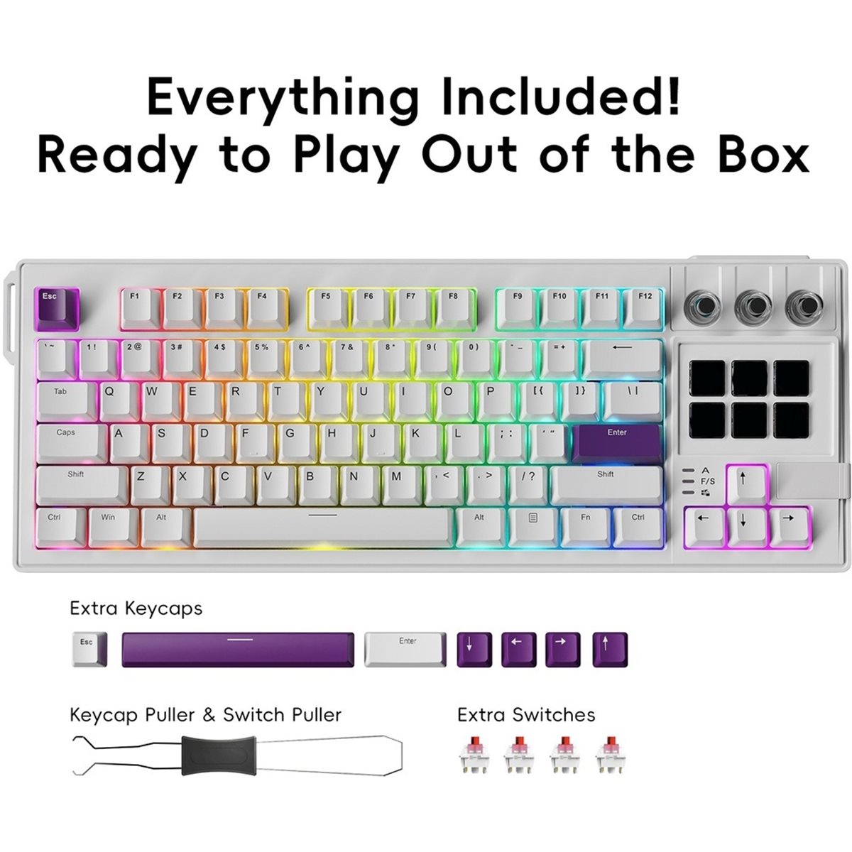 Aktualisierung. K1 PRO Visuell – Gaming Keyboard Ergonomics Bewertung und Preis