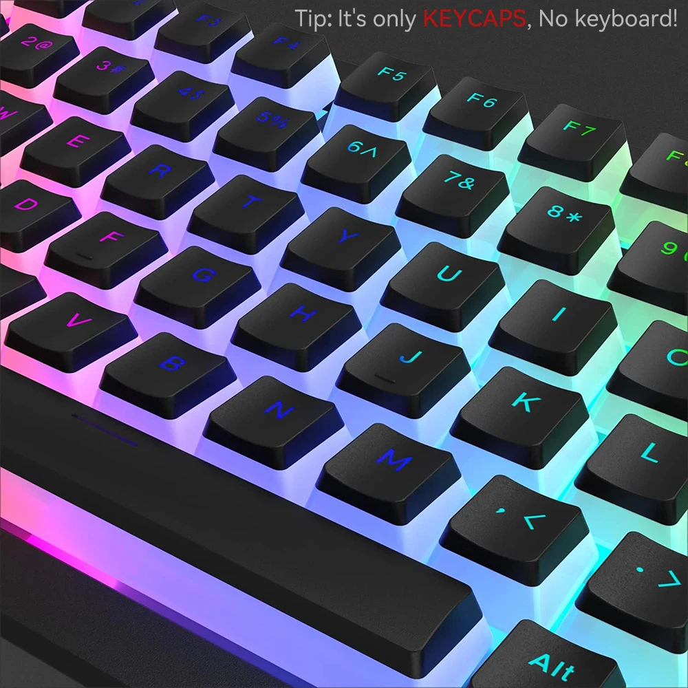Neue Pudding-PBT-Tastenkappen, – Gaming Keyboard And Mouse Combo Bewertung und Preis