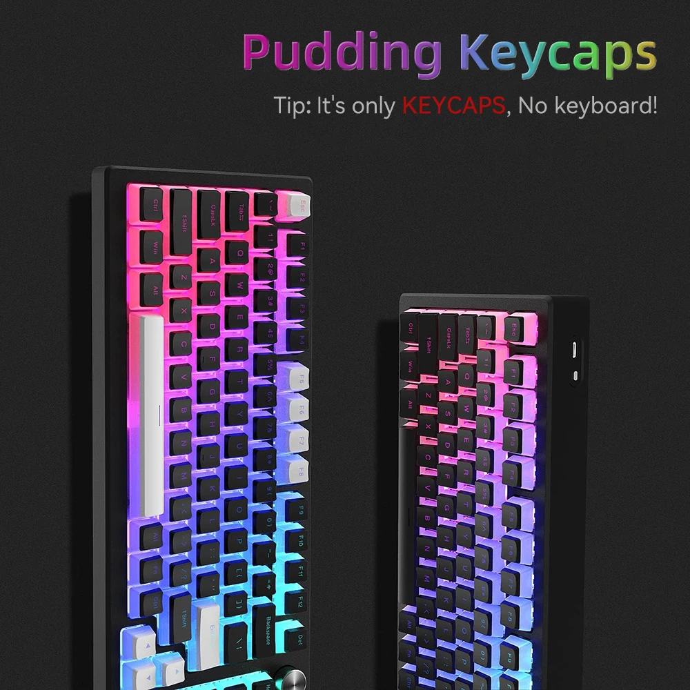 Neue Pudding-PBT-Tastenkappen, – Gaming Keyboard And Mouse Combo Bewertung und Preis