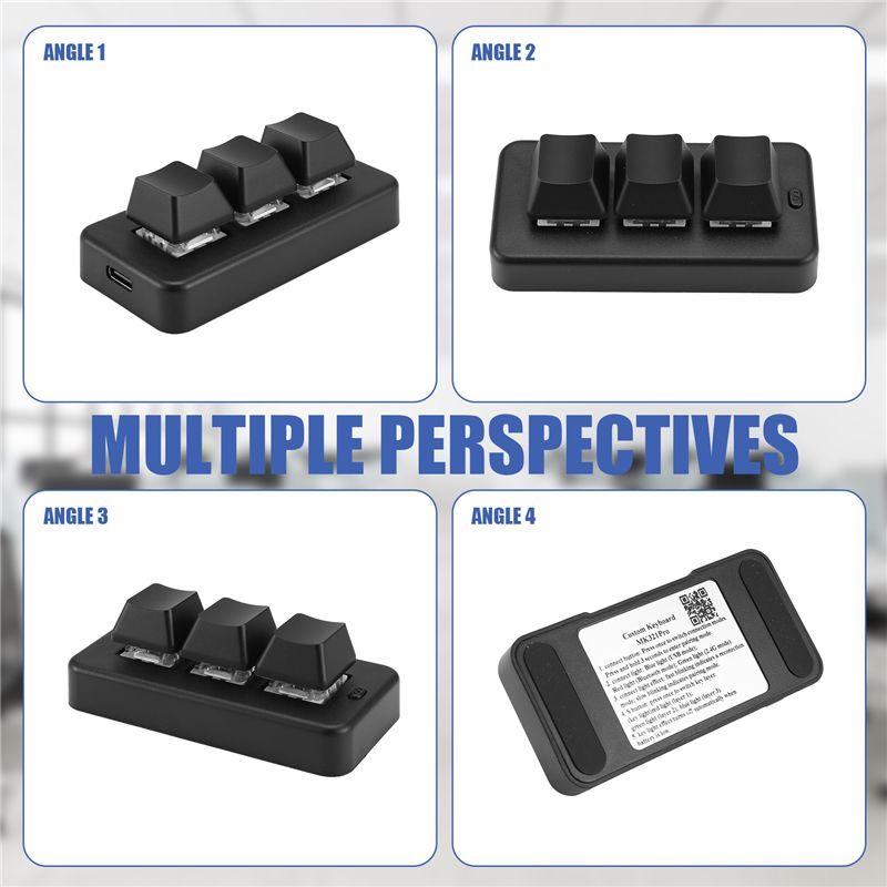 MK321 Programmierbare Makro-Mi – Gaming Keyboard Mini Mechanical Bewertung und Preis