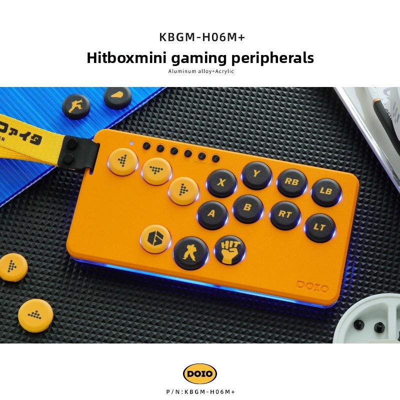 DOIO KBGM-H06M+ Tragbare Gamin – Gaming Keyboard Mini Mechanical Bewertung und Preis
