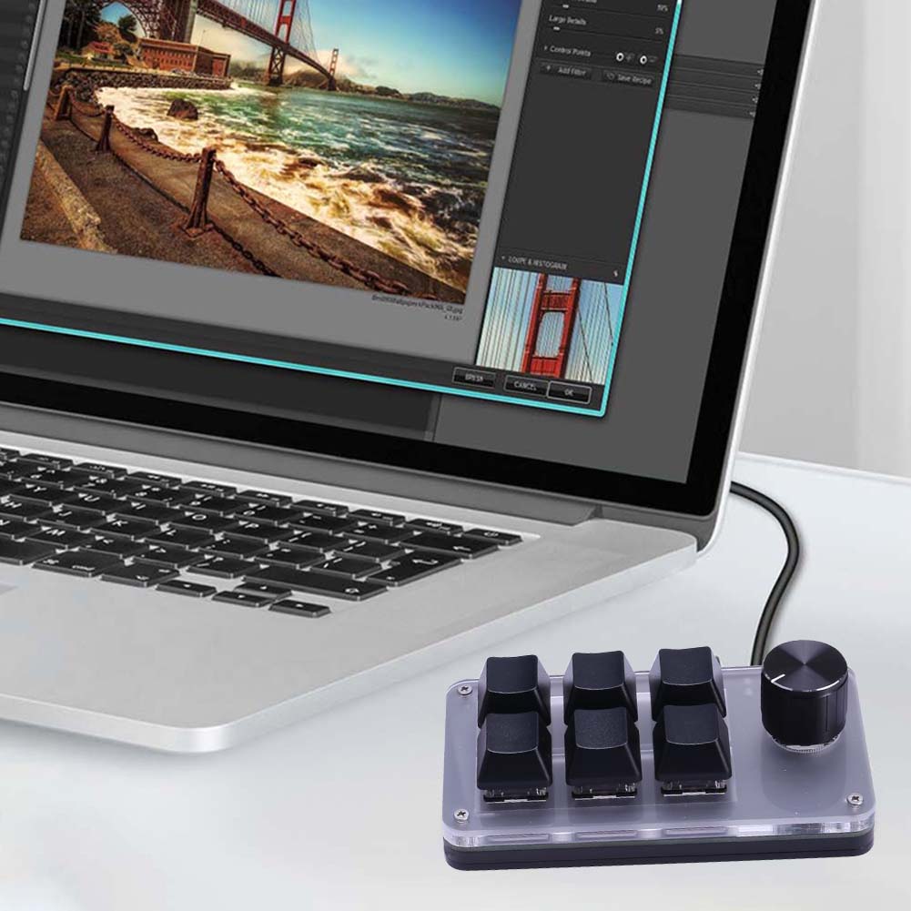 6 Tasten 1 Knopf Einhändige Me – Gaming Keyboard 1 Hand Bewertung und Preis