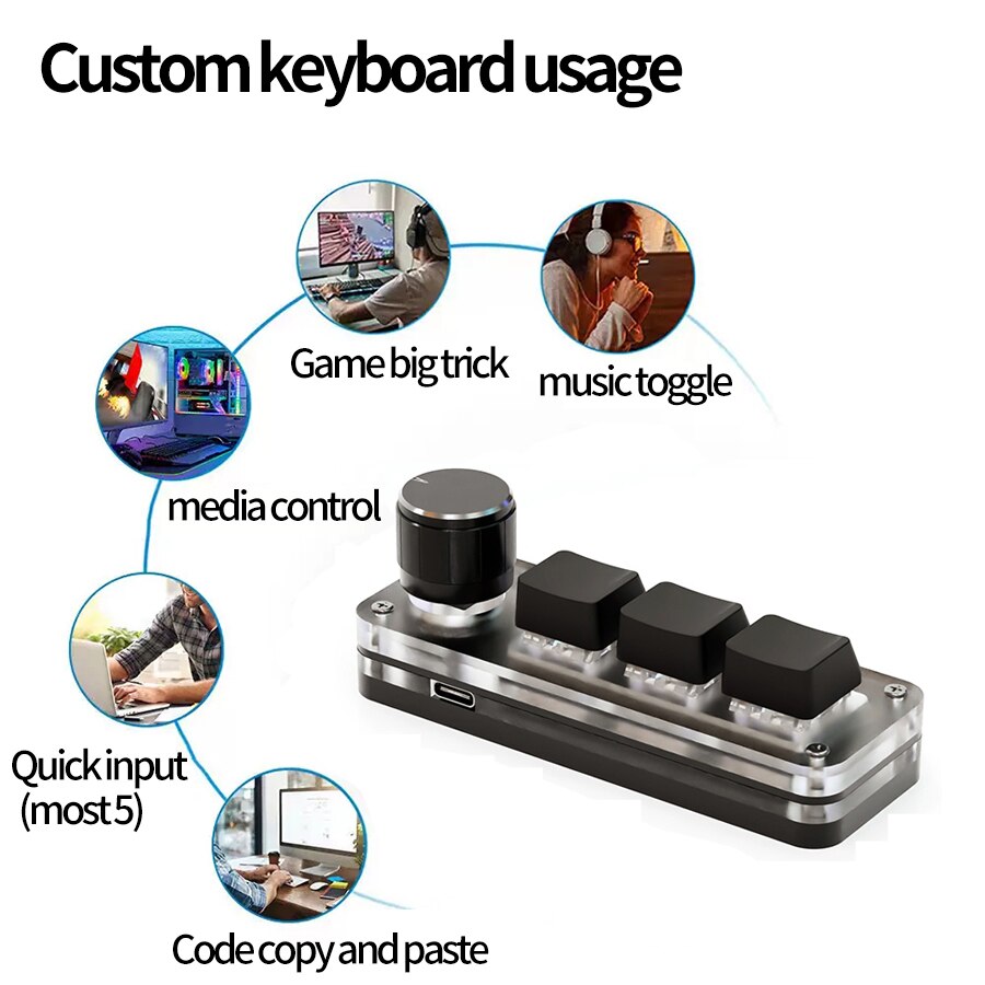 Macro pad makro mechanische ta – Gaming Keyboard Mini Mechanical Bewertung und Preis