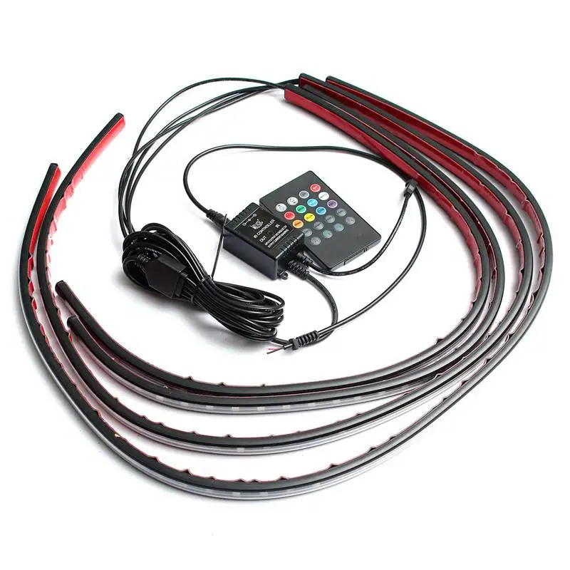 4x wasserdichter RGB 5050 SMD  – Rgb Underglow Strip Bewertung und Preis