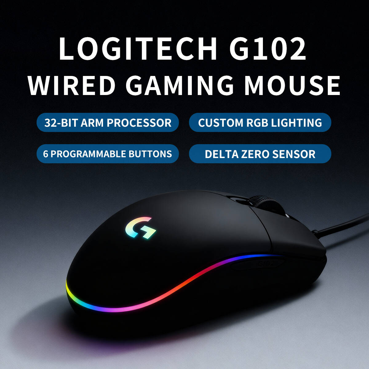 G102 Logitech G203 Gaming-Maus – Logitech Mouse G203 Bewertung und Preis