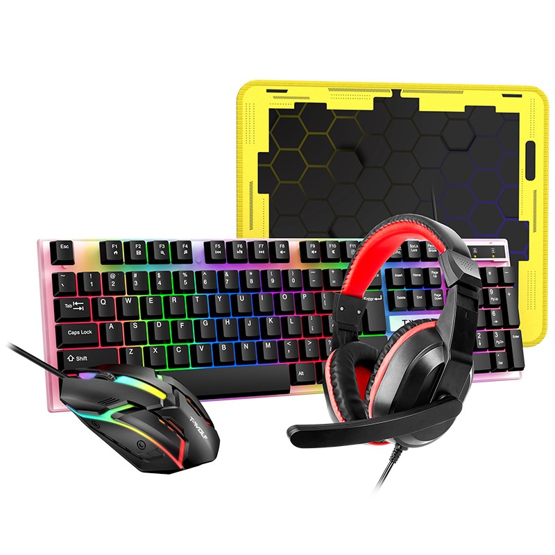Spanisch-Russisches Tastatur-L – Gaming Keyboard And Mouse Combo Bewertung und Preis