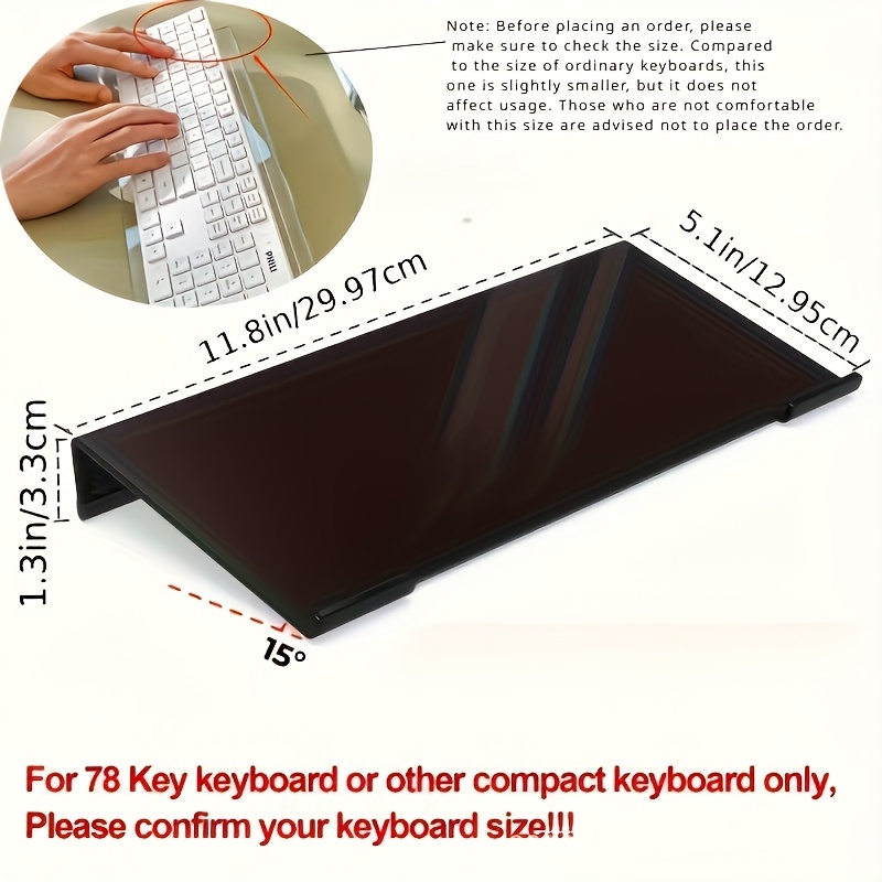Tastaturständer aus Acryl, tra – Gaming Keyboard Ergonomics Bewertung und Preis