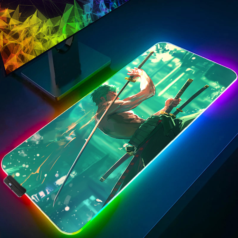 ONE PIECE Zoro Mauspad RGB Gam – Gaming Keyboard Theme Bewertung und Preis