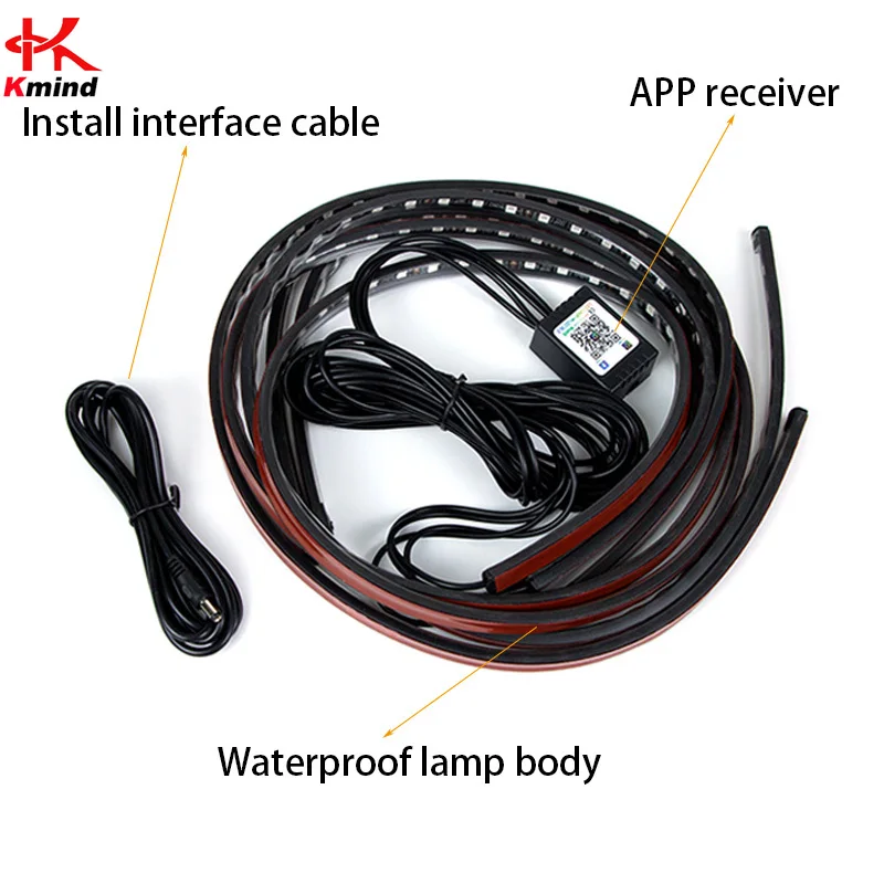 Auto Underglow Neon LED Lichte – Rgb Underglow Strip Bewertung und Preis