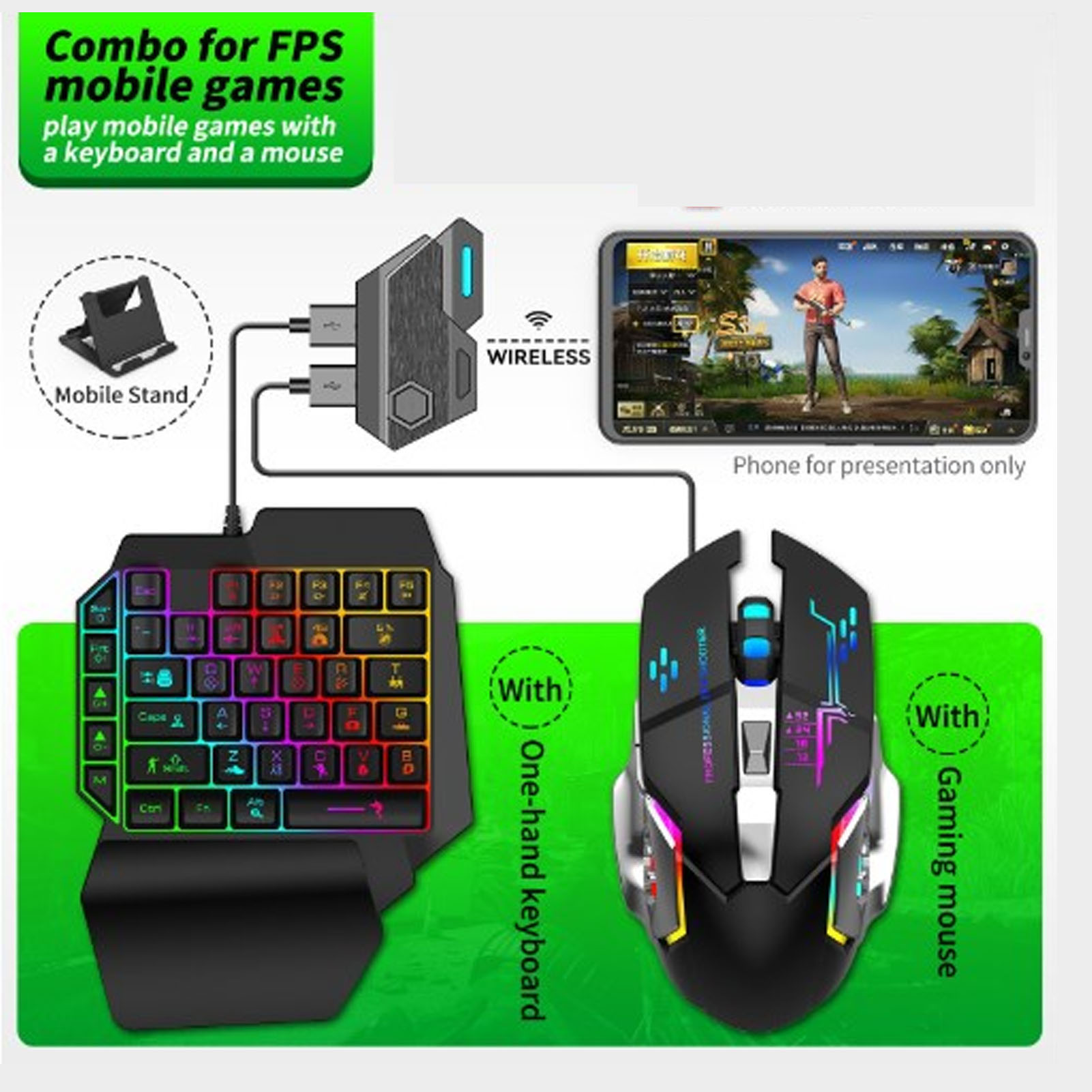 Tastatur-Maus-Konverter-Set, r – Gaming Keyboard And Mouse Combo Bewertung und Preis
