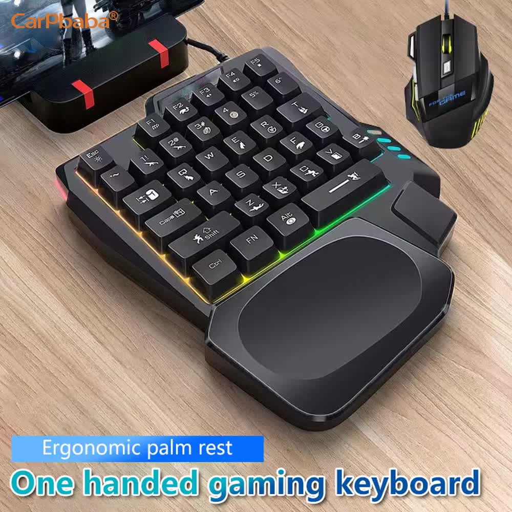 USB-Einhand-Gaming-Kit: Kompak – Gaming Keyboard 1 Hand Bewertung und Preis
