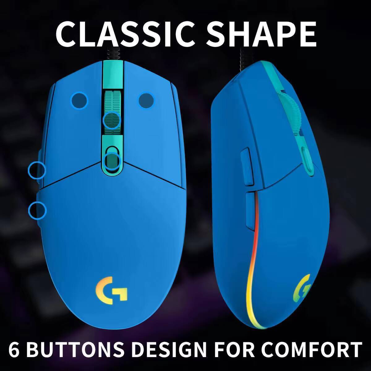 Logitech G203 Prodigy RGB Gami – Logitech Mouse G203 Bewertung und Preis