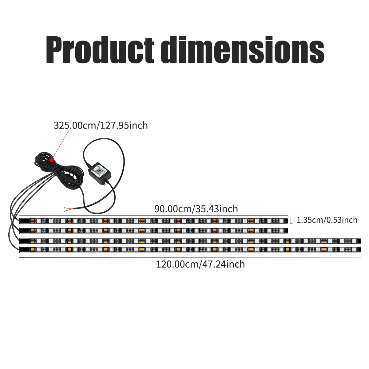 90 + 120 CM Auto RGB Chassis L – Rgb Underglow Strip Bewertung und Preis