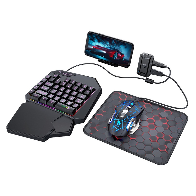T-Wolf Tf950 5-in-1 Einhand-Ga – Gaming Keyboard 1 Hand Bewertung und Preis