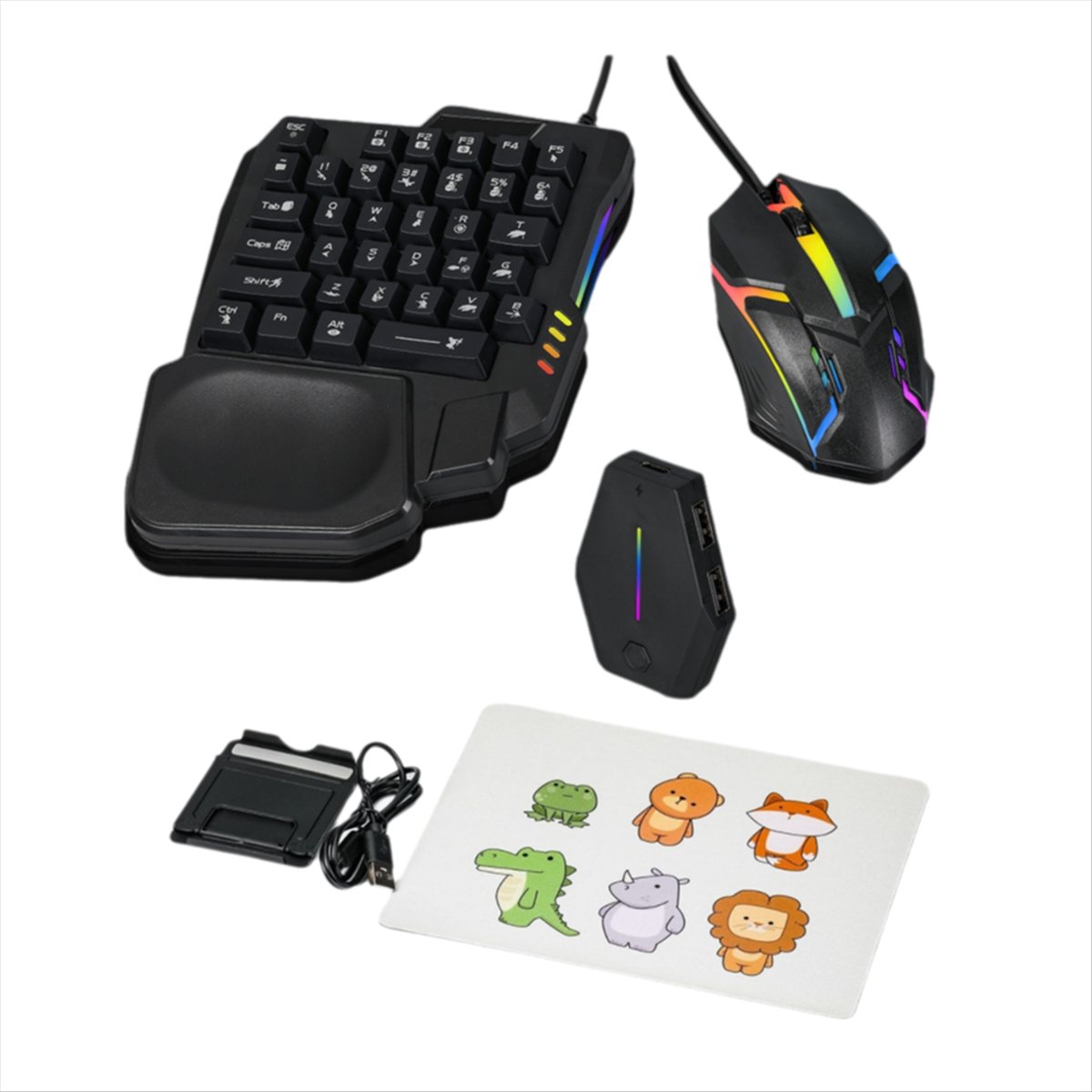 ★ ▲   35-Tasten Ergonomische R – Gaming Keyboard And Mouse Combo Bewertung und Preis