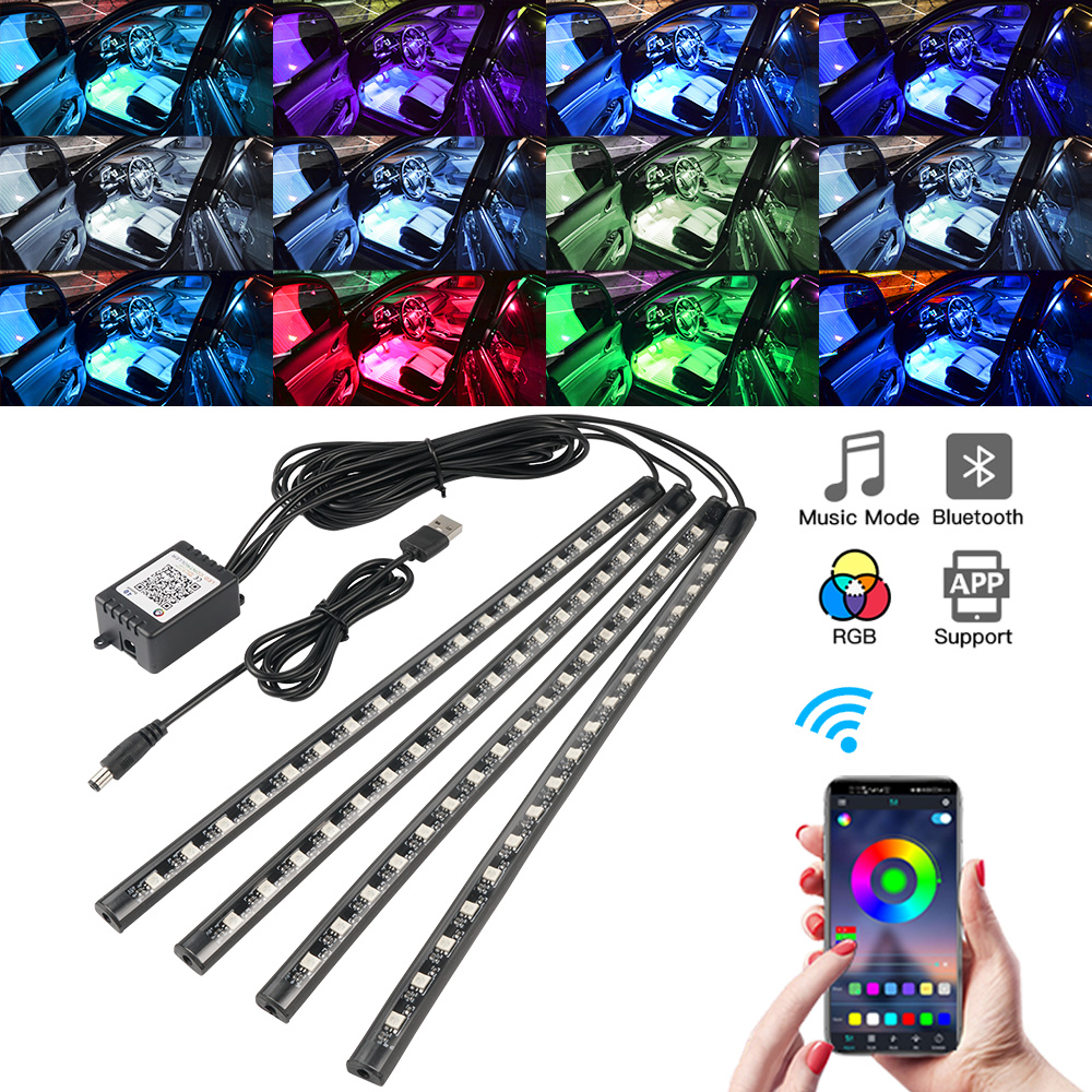 Neon LED Innen Auto Licht APP  – Rgb Underglow Strip Bewertung und Preis