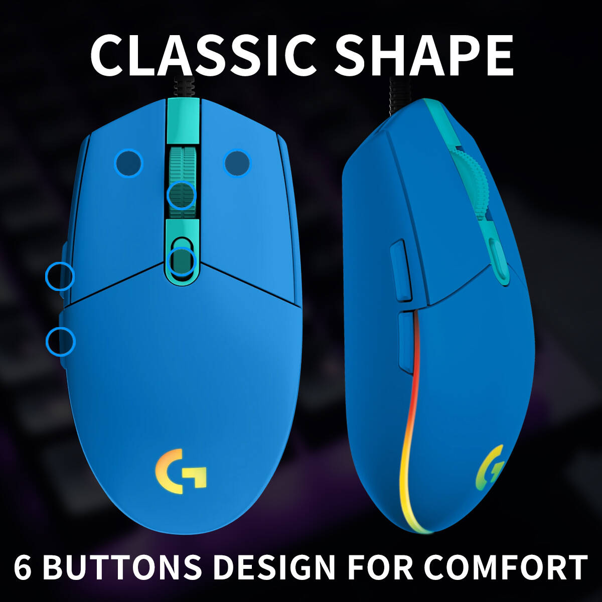 Logitech G203 Prodigy RGB Kabe – Logitech Mouse G203 Bewertung und Preis