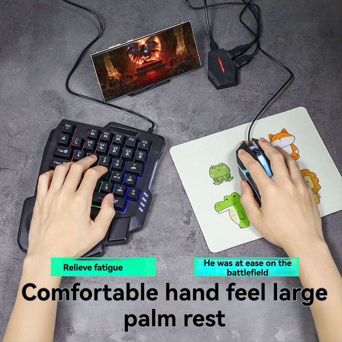 Günstiges 35-Tasten Ergonomisc – Gaming Keyboard 1 Hand Bewertung und Preis