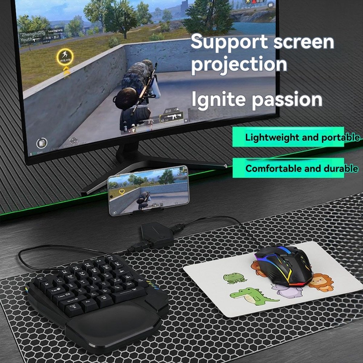 Günstiges 35-Tasten Ergonomisc – Gaming Keyboard 1 Hand Bewertung und Preis