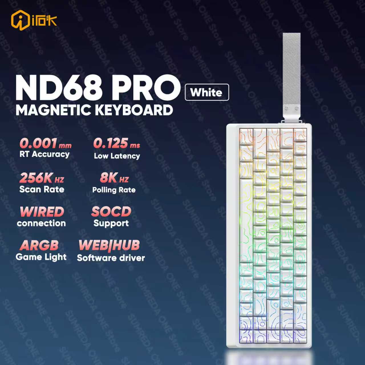 IROK ND68 Pro mechanische Gami – Gaming Keyboard Hall Effect Switches Bewertung und Preis