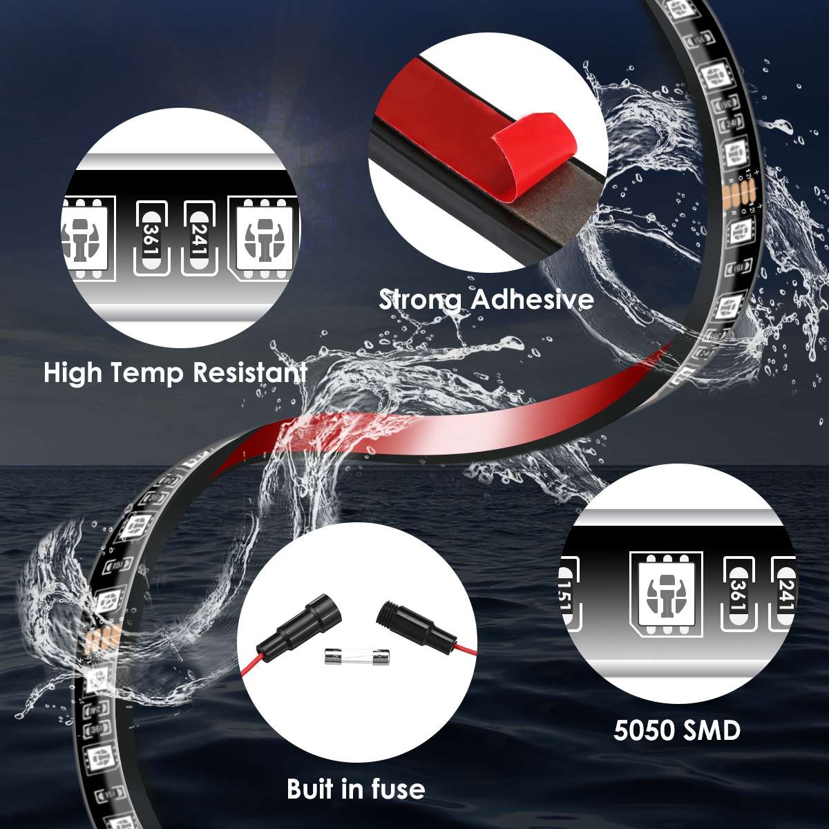Drahtlose LED Auto Flexible Un – Rgb Underglow Strip Bewertung und Preis