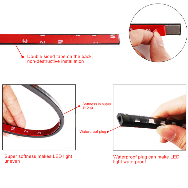 Niscarda 4PCS 12V IP65 App Con – Rgb Underglow Strip Bewertung und Preis