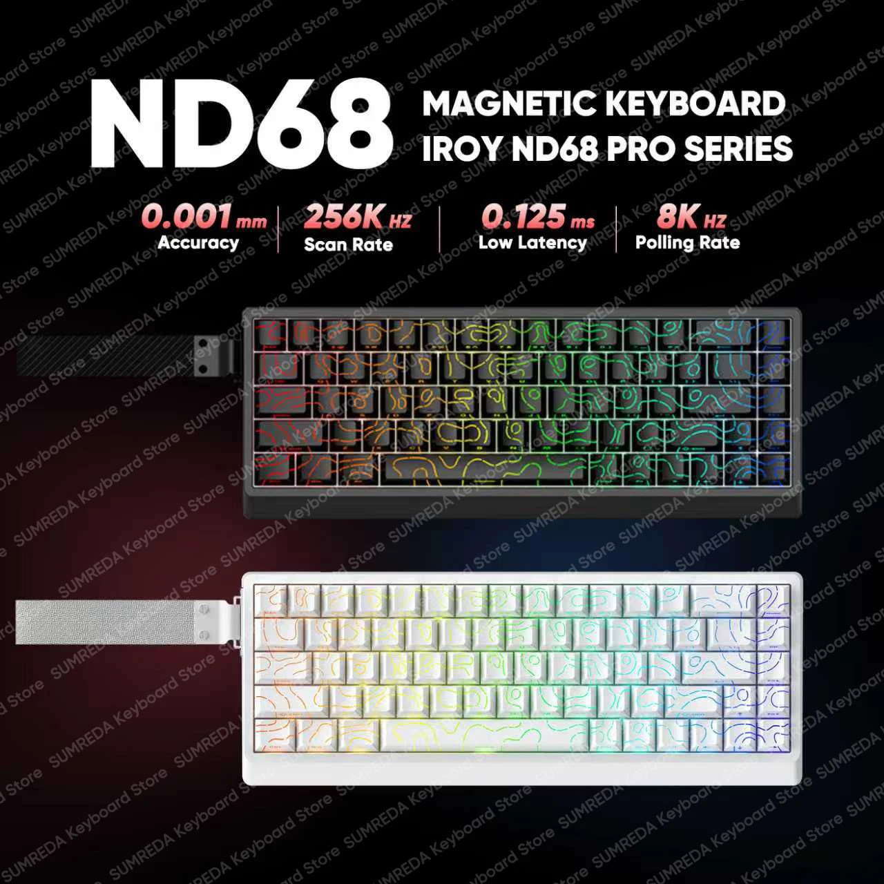 IROK ND68 ND68Pro Hall-Effekt- – Gaming Keyboard Hall Effect Switches Bewertung und Preis
